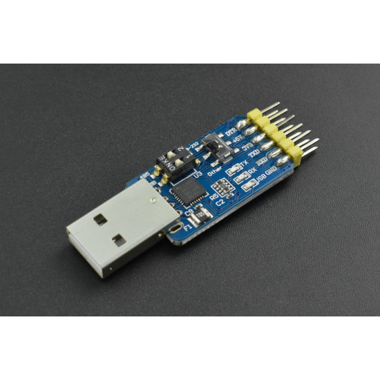 6 IN 1 CP2102 USB TO TTL 485 232 3.3V/5V CONVERTER MODULE