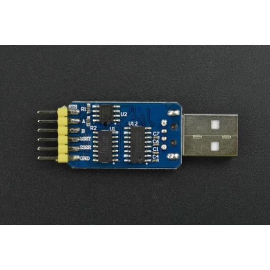 6 IN 1 CP2102 USB TO TTL 485 232 3.3V/5V CONVERTER MODULE