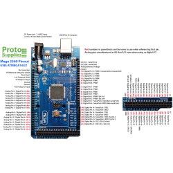 ARDUINO MEGA 2560 R3 (COMPATIBLE)