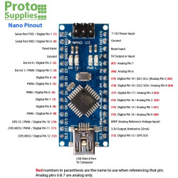 ARDUINO NANO MINI USB ATMEGA238P