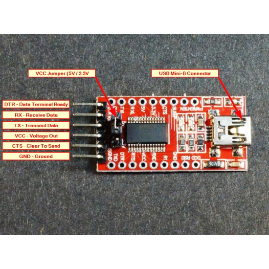 FT232RL FTDI USB TTL SERIAL MODULE ADAPTER