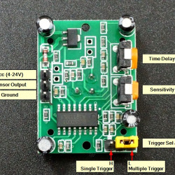 MOVEMENT SENSOR HC-SR501