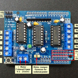 L293D SHIELD DRIVER MOTOR