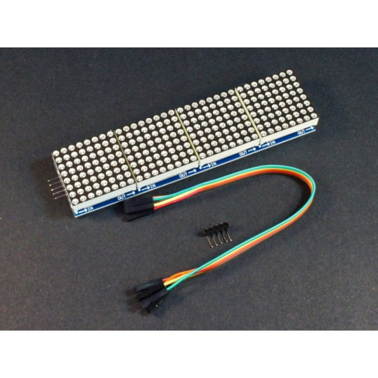 LED MATRIX DISPLAY MODULE KIT 8X8X4 MAX7219