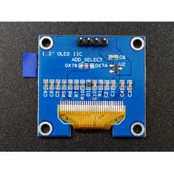 1.3" 128x64 I2C OLED DISPLAY