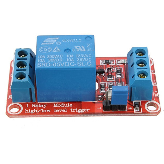 RELAY MODULE 1 CHANNEL 5V – 10A OPTOCOUPLER