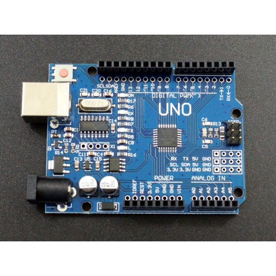 ARDUINO UNO R3 SMD AVEC CH340 (COMPATIBLE)