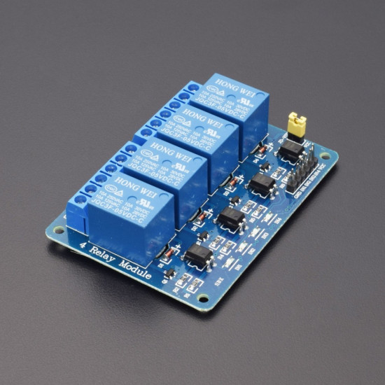 RELAY MODULE 4 CHANNEL 5V – 10A OPTOCOUPLER