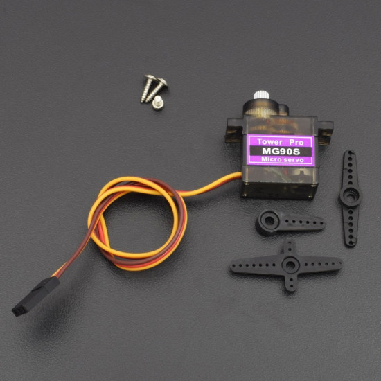 MG90 360° 9G MINI SERVOMOTOR WITH METAL GEAR