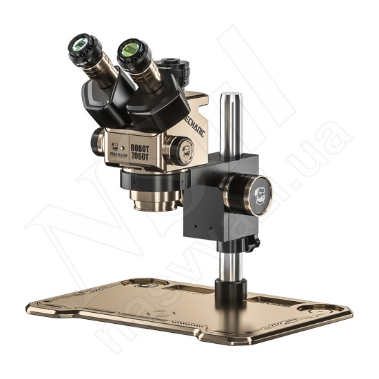 MICROSCOPE MECHANIC  TRINOCULAR STEREO ROBOT7060T-TG