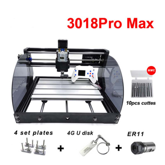 CNC 3018 PRO MAX MACHINE (WITH REMOTE)