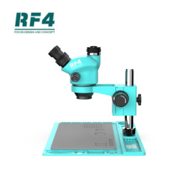 RF4 RF-7050TVD2 7-50X TRINOCULAR SYNCHRONOUS MICROSCOPE WITH LED LIGHTS