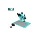 RF4 RF-7050TVD2 7-50X TRINOCULAR SYNCHRONOUS MICROSCOPE WITH LED LIGHTS