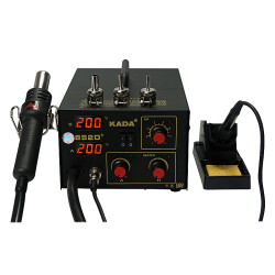 KADA 852D+ HOT AIR + SOLDERING IRON STATION