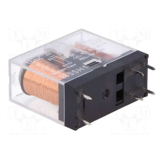 RELAY OMRON G2R-1A-E 12VDC (12V 16A 1RT) 6PIN