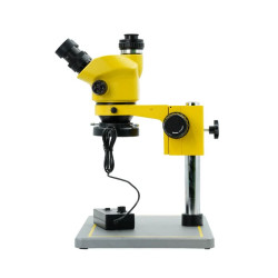 KAILIWEI K7050TVP 7-50X SYNCHRONOUS ZOOM TRINOCULAR STEREO MICROSCOPE WITH BIG BASE