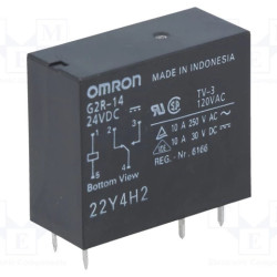 RELAY OMRON G2R-14 24VDC (24V 10A 1RT) 5PIN