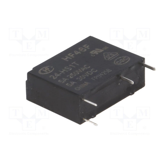 RELAY HF46F24-HS1T 24V 1RT