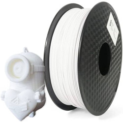 SLYPRO HIGH SPEED PLA+ 3D PRINTER FILAMENT 1.75MM WHITE 1KG HIGH QUALITY 