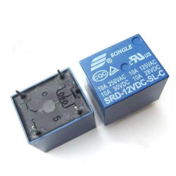 RELAY SONGLE SRD-12VDC-SL-C (12V 10A 1RT) 5PIN