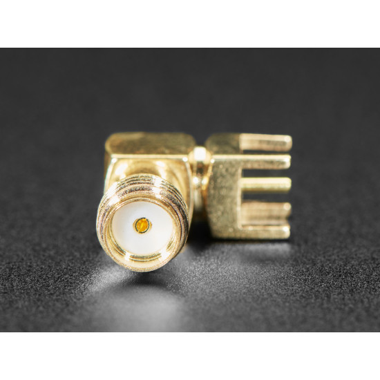 SMA FEMALE CONNECTOR FOR PCB RIGHT ANGLE 