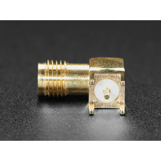 SMA FEMALE CONNECTOR FOR PCB RIGHT ANGLE 