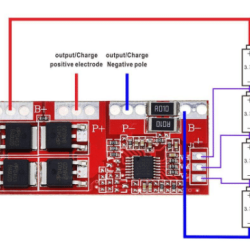 14.8V 4S 30A 18650 LITHIUM BATTERY BMS CHARGER