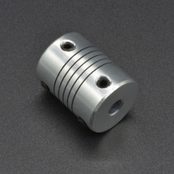 ALUMINUM FLEX SHAFT COUPLER – 5X10X25MM