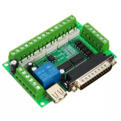 5 AXIS CNC MACH3 INTERFACE BOARD USB CABLE