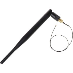 FOLDABLE WIFI ANTENNA SMA 6DBI 2.4GHZ 5GH 19CM WITH CABLE