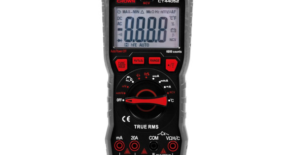 DIGITAL MULTIMETER 20A 1000V CROWN CT44052