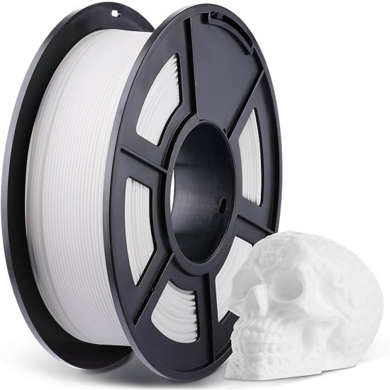 SLYPRO PLA 3D PRINTER FILAMENT 1.75MM WHITE 1KG HIGH QUALITY