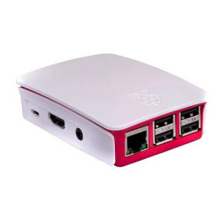 RED AND WHITE CASE FOR RASPBERRY PI3