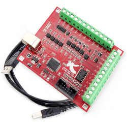 4 AXIS MACH3 USB CNC MOTION CONTROLLER INTERFACE CARD