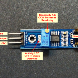 801S VIBRATION SHOCK SENSOR MODULE