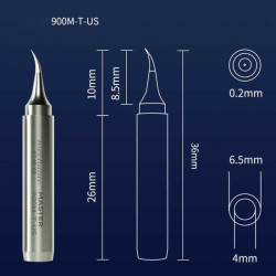 MECHANIC MASTER SERIES 900M-T-US SOLDERING IRON HEAD TIP 