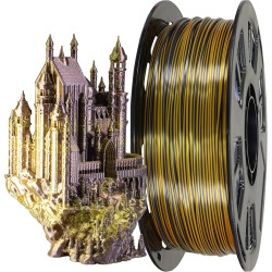 PLA 1.75MM SLYPRO BICOLOR GOLD & BLACK