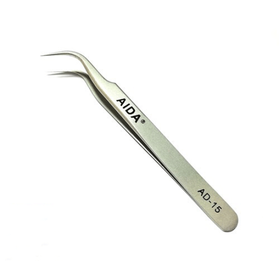 AIDA AD-15 HIGH PRECISION STAINLESS STEEL TWEEZERS