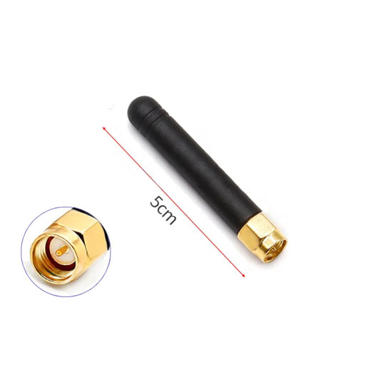 GSM GPRS 3G ANTENNA 900-1800MHZ GSM SMA 5CM 2DBI 