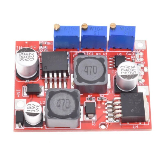 DC-DC MODULE BUCK BOOST LM2596 XL6019 ADJUSTABLE VOLTAGE CURRENT 