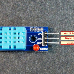 DHT11 TEMPERATURE AND HUMIDITY SENSOR MODULE