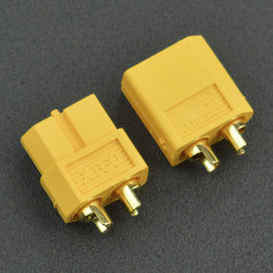 XT60 MALE & FEMALE CONNECTOR