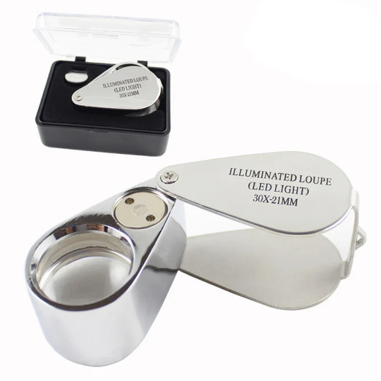 MG21007 MAGNIFIER WITH LED LIGHT 