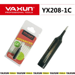 YAXUN YX-208-1C SOLDERING IRON HEAD TIP (BLACK)