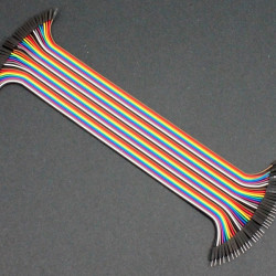 30CM MALE TO FEMALE BREADBOARD JUMPER CABLE 2.54MM