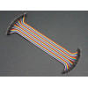 40CM MALE TO MALE BREADBOARD JUMPER CABLE 2.54MM