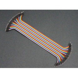 30CM MALE TO MALE BREADBOARD JUMPER CABLE 2.54MM