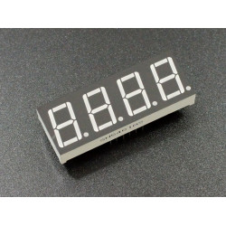 LED 7-SEGMENT 0.56″ CC 4-DIGIT RED 