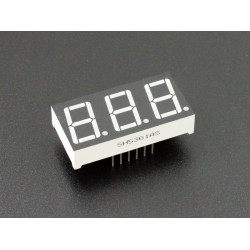 LED 7-SEGMENT 0.56″ AC 3-DIGIT RED