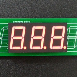 LED 7-SEGMENT 0.56″ AC 3-DIGIT RED